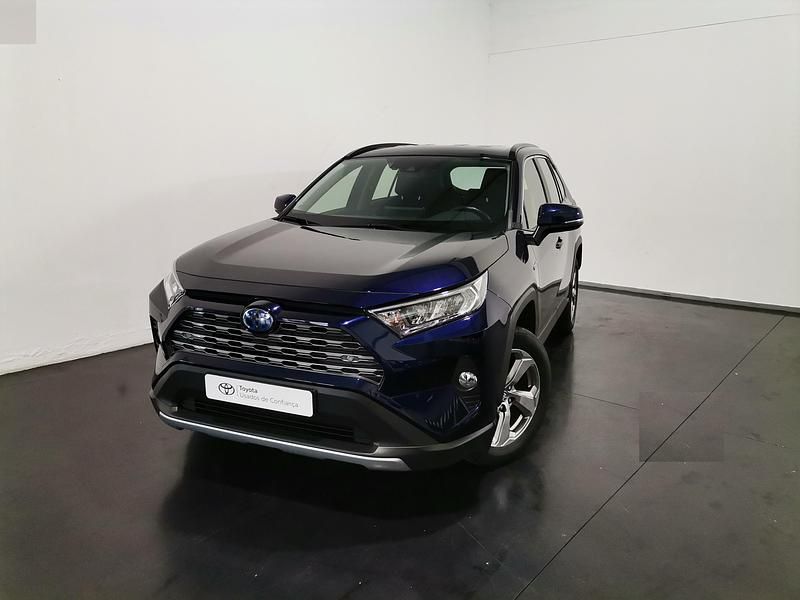Azul (pintura metalizada) Usado 2024 Toyota RAV4 Comfort SUV | € 44.000 - Imagem 1/4