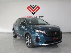 Azul Usado 2021 Peugeot 3008 Allure SUV | € 26.750 (Preço justo)