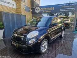 Preto Usado 2014 Fiat 500L Lounge Monovolume | € 8.250