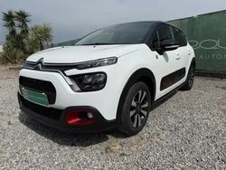 Branco Usado 2021 Citroën C3 PureTech Citadino | € 13.250 (Preço elevado)