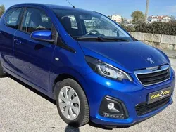 Azul Usado 2018 Peugeot 108 Citadino | € 8.750 (Preço justo)