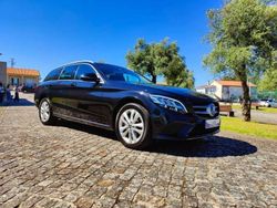 Preto (metalizado) Usado 2019 Mercedes C180 Carrinha | € 22.950 (Preço justo)