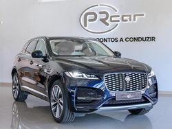 Azul Usado 2021 Jaguar F-Pace SUV | € 52.900 (Caro)