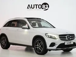 Branco Usado 2018 Mercedes GLC250 AMG line SUV | € 36.490 (Preço justo)