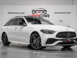 Branco Usado 2023 Mercedes C300 AMG line Carrinha | € 47.900