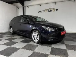 Preto Usado 2018 Peugeot 308 Active Carrinha | € 10.990 (Preço justo)