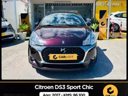 Roxo Usado 2017 Citroën DS3 Sport Chic Citadino | € 15.900