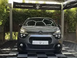 Cinza Usado 2021 Citroën C3 PureTech Citadino | € 12.500 (Preço justo)