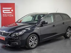 Preto Usado 2021 Peugeot 308 Style Carrinha | € 20.900 (Preço justo)