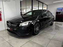 Preto Usado 2017 Mercedes CLA200 Shooting Brake AMG line Carrinha | € 22.750 (Preço justo)