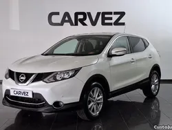 Branco Usado 2015 Nissan Qashqai Acenta SUV | € 14.500 (Preço justo)
