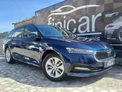 Azul Usado 2021 Skoda Octavia Ambition Carrinha | € 19.750 (Preço justo)