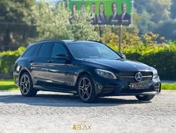 Preto Usado 2020 Mercedes C300e AMG line Carrinha | € 24.990 (Bom preço)
