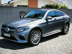 Cinzento Usado 2016 Mercedes GLC250 AMG line Coupé | € 32.950 (Preço justo)