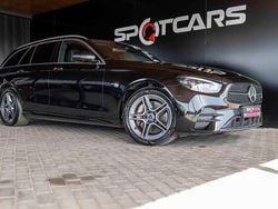 Preto Usado 2020 Mercedes E300 AMG line Carrinha | € 34.990 (Preço justo)