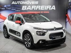Branco Usado 2021 Citroën C3 PureTech Citadino | € 15.500 (Preço justo)