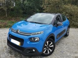 Azul Usado 2016 Citroën C3 Seduction Citadino | € 7.999 (Bom preço)