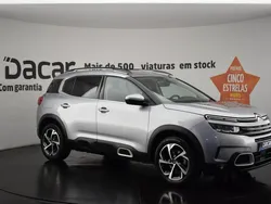 Cinza Usado 2021 Citroën C5 Aircross Feel SUV | € 19.599 (Preço justo)