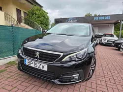 Preto Usado 2018 Peugeot 308 Citadino | € 14.490 (Preço justo)