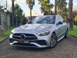 Cinza Usado 2022 Mercedes C220 AMG line Coupé | € 39.900 (Preço justo)