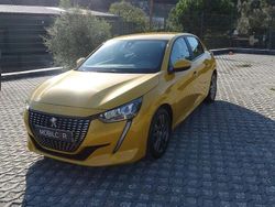 Amarelo Usado 2021 Peugeot 208 Active Citadino | € 13.780 (Bom preço)