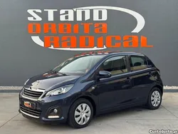 Azul Usado 2018 Peugeot 108 Active Citadino | € 10.950 (Preço elevado)