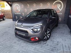 Cinza Usado 2022 Citroën C3 PureTech Citadino | € 14.900 (Preço justo)