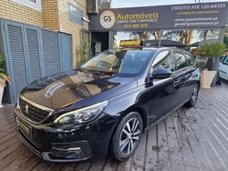 Preto Usado 2019 Peugeot 308 SW Allure Carrinha | € 14.990