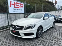 Branco Usado 2015 Mercedes A180 AMG line Citadino | € 19.990 (Preço elevado)
