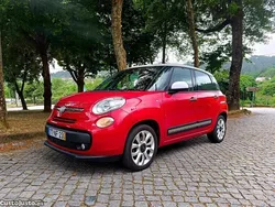 Vermelho Usado 2012 Fiat 500L Monovolume | € 8.750 (Preço justo)
