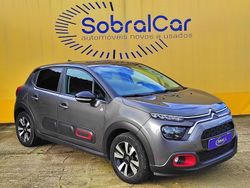 Cinzento Usado 2022 Citroën C3 PureTech Citadino | € 16.500 (Caro)