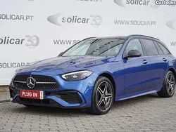 Azul Usado 2023 Mercedes C300e AMG line Carrinha | € 63.500
