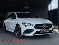 Branco Usado 2021 Mercedes CLA250 Shooting Brake AMG line Carrinha | € 29.750