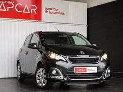 Preto Usado 2019 Peugeot 108 Style Citadino | € 9.990 (Preço justo)
