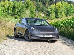 Cinza Usado 2020 Tesla Model 3 Long Range AWD Sedan | € 24.850 (Super Preço)