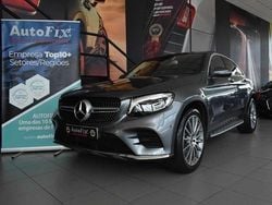 Cinzento Usado 2018 Mercedes GLC250 AMG line Coupé | € 53.800 (Caro)