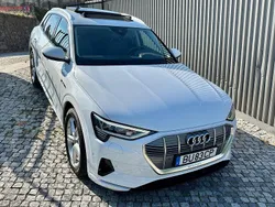 Branco Usado 2019 Audi e-tron Advanced SUV | € 29.990 (Preço elevado)