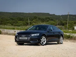 Azul Usado 2017 Audi A5 Sportback | € 24.990 (Preço elevado)