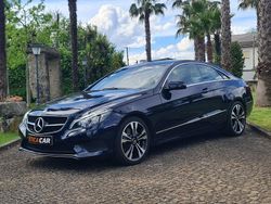 Azul Usado 2015 Mercedes E220 Coupé | € 22.900 (Preço justo)