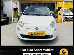 Branco Usado 2010 Fiat 500 Sport Citadino | € 9.900 (Caro)