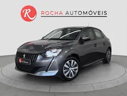 Cinza Usado 2019 Peugeot 208 Business-Line Citadino | € 11.990 (Preço justo)