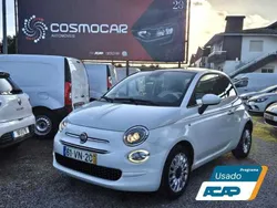 Branco Usado 2018 Fiat 500 Lounge Sedan | € 10.900 (Preço justo)