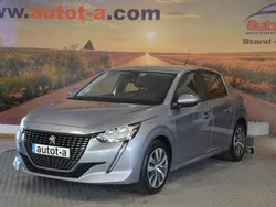 Cinza Usado 2020 Peugeot 208 Business-Line Citadino | € 15.000 (Preço justo)