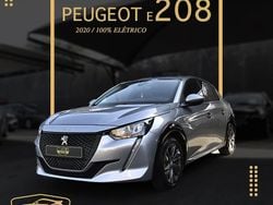 Cinza Usado 2020 Peugeot e-208 Allure Citadino | € 18.900 (Caro)