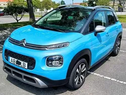 Azul Usado 2020 Citroën C3 Aircross PureTech SUV | € 14.250 (Preço justo)