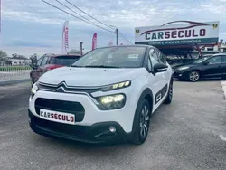 Branco Usado 2021 Citroën C3 PureTech Citadino | € 13.750 (Bom preço)