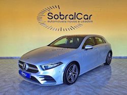 Cinza Usado 2021 Mercedes A180 AMG line | € 33.000