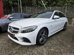 Branco Usado 2021 Mercedes C300e AMG line Carrinha | € 33.900 (Preço justo)