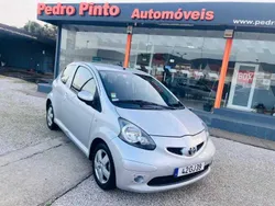 Cinzento Usado 2008 Toyota Aygo Citadino | € 6.750 (Preço elevado)