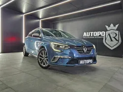 Azul Usado 2017 Renault Mégane GT Line GT-Line Carrinha | € 15.900 (Preço justo)